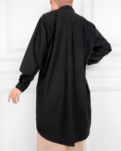KALLA OVERSIZED TUNIC - BLACK