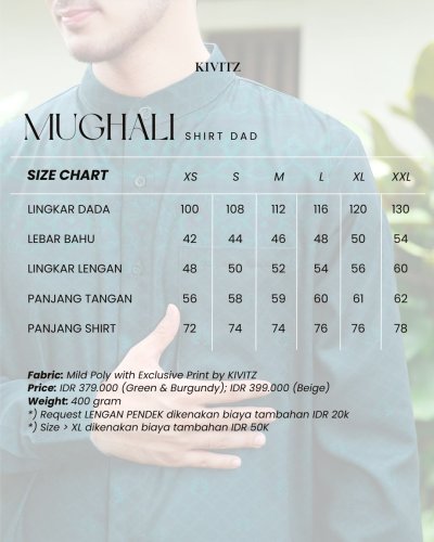 EID SERIES - MUGHALI SHIRT DAD (Burgundy)