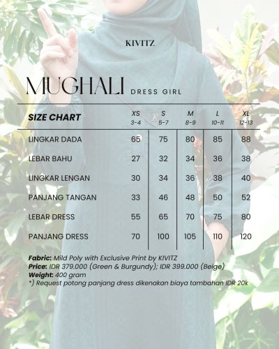 EID SERIES - MUGHALI DRESS KIDS (Burgundy)