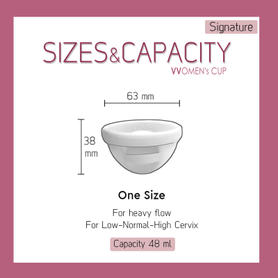 Signature Disc VVOMEN - Regular size / Firm Menstrual Disc