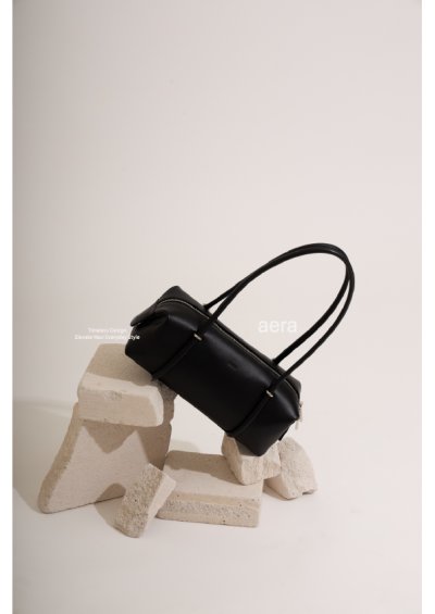 Aera pillowtalkbag - Black Leather