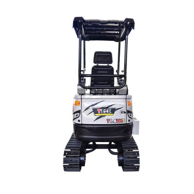 รถขุดเล็ก ทีเร็ก TREX T1.6LHS สีขาว มุมด้านหลัง1