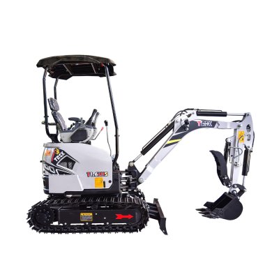 รถขุดเล็ก ทีเร็ก TREX T1.6LHS สีขาว มุมด้านข้าง1