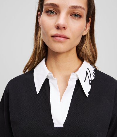 KARL LAGERFELD - KARL SIGNATURE POLO