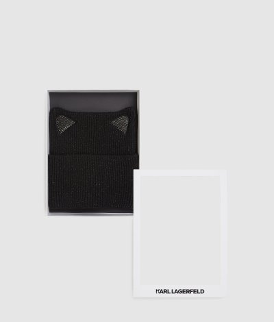 KARL LAGERFELD - K/ESSENTIAL CHOUP RH BEANIE