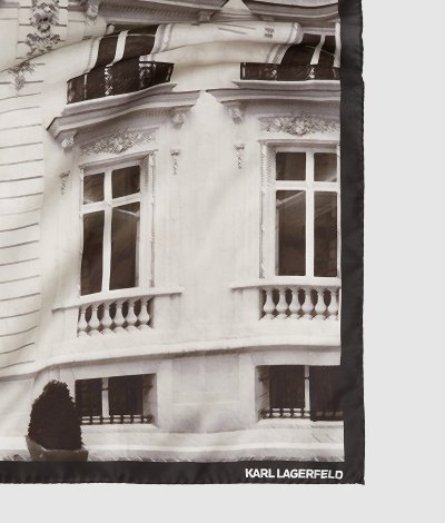 KARL LAGERFELD - RSG MAISON SILK SCARF
