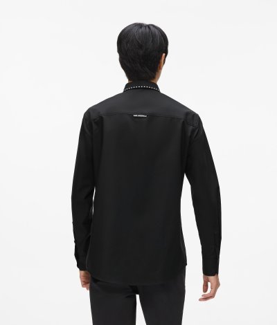 KARL LAGERFELD - KARL DNA STUDDED SHIRT
