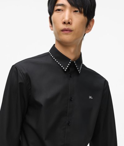 KARL LAGERFELD - KARL DNA STUDDED SHIRT