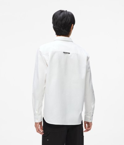 KARL LAGERFELD - IKON SHIRT W CHEST PRINT