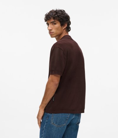 KARL LAGERFELD - RTW-1 BUTTONED SSLV RESORT POLO