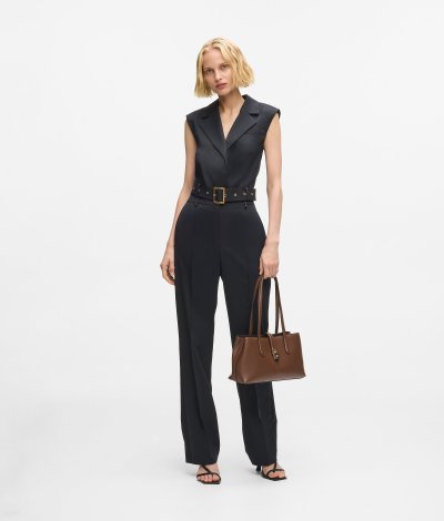 KARL LAGERFELD - MINI STUD DETAIL PANTS