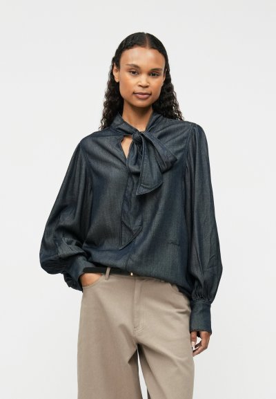 KARL LAGERFELD - FLUID DENIM BLOUSE