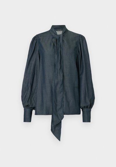 KARL LAGERFELD - FLUID DENIM BLOUSE