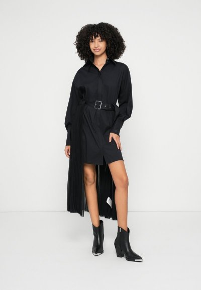 KARL LAGERFELD - PLEATED FASHION SHIRT DRESS