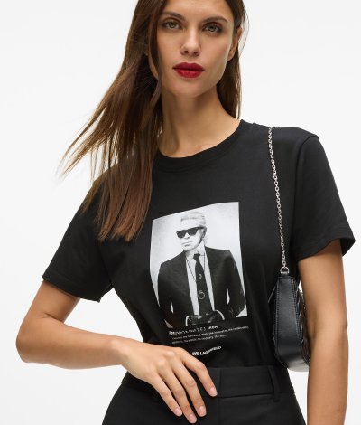 KARL LAGERFELD - RTW-1	PORTRAIT T-SHIRT
