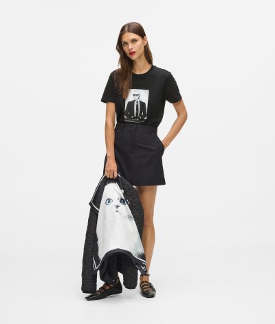KARL LAGERFELD - RTW-1	PORTRAIT T-SHIRT