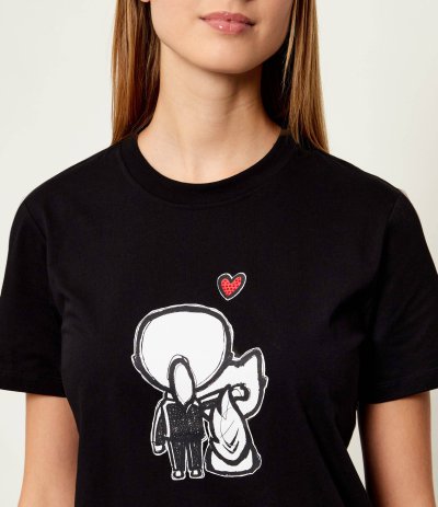 KARL LAGERFELD - IKON VALENTINE T-SHIRT