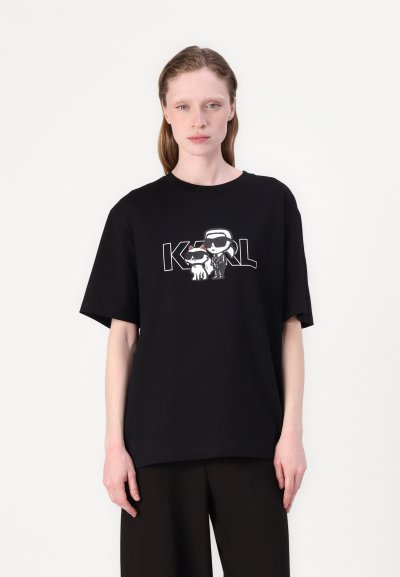 KARL LAGERFELD - IKON VALENTINE OVERSIZED TEE