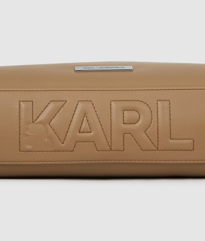 KARL LAGERFELD - IKON SMOOTH RECTANGULAR BAG