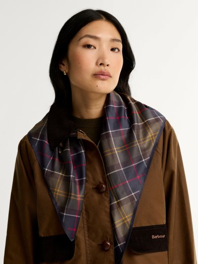 BARBOUR KINSALE TARTAN HEAD SCARF