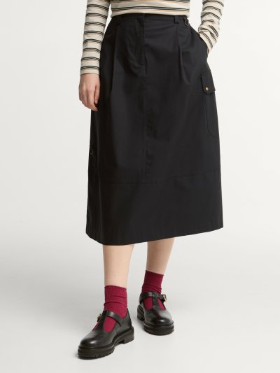 BARBOUR CARLY MIDI SKIRT