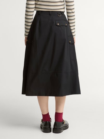 BARBOUR CARLY MIDI SKIRT
