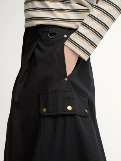BARBOUR CARLY MIDI SKIRT