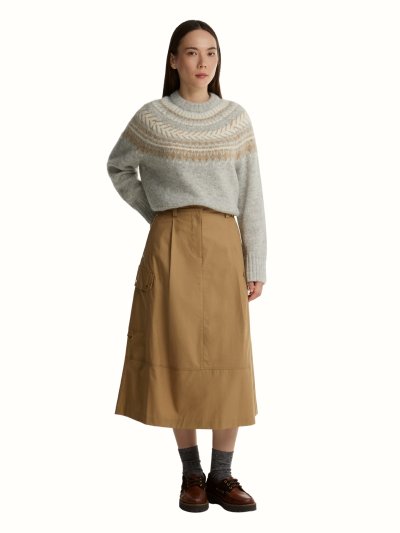 BARBOUR CARLY MIDI SKIRT