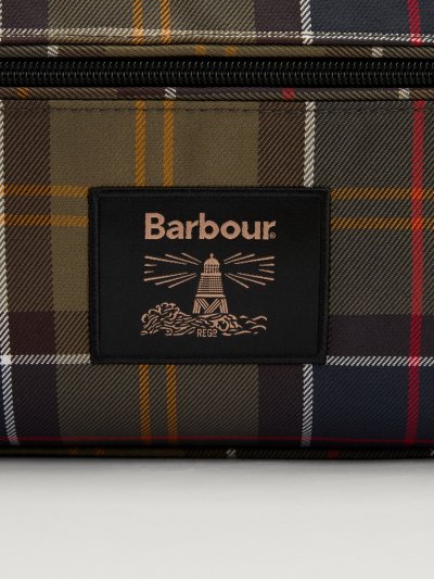BARBOUR TARTAN WASHBAG
