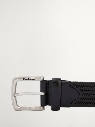 BARBOUR STRETCH LEATHER BELT