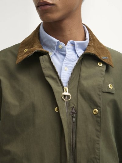 BARBOUR ICONS BORDER CASUAL JACKET