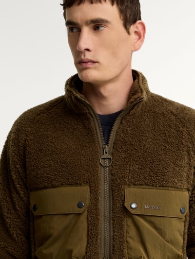 BARBOUR RE-ENGINEERED LANTON HYBRID CASUAL JACKET