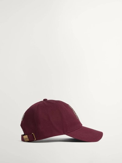 BARBOUR X FCW CAP BORDEAUX