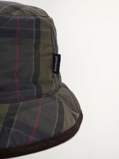 BARBOUR LIDDESDALE REVERSIBLE BUCKET HAT