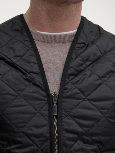 BARBOUR QUILTED WAISTCOAT/ZIP-IN LINER