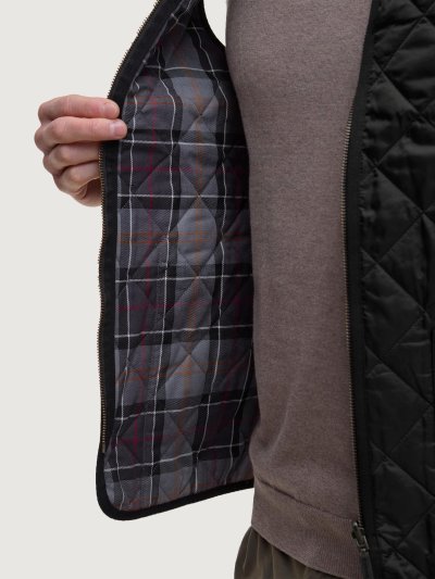 BARBOUR QUILTED WAISTCOAT/ZIP-IN LINER