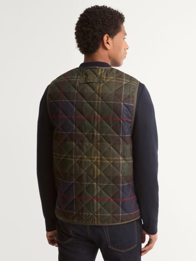 BARBOUR ICONS TARTAN QUILTED LINER