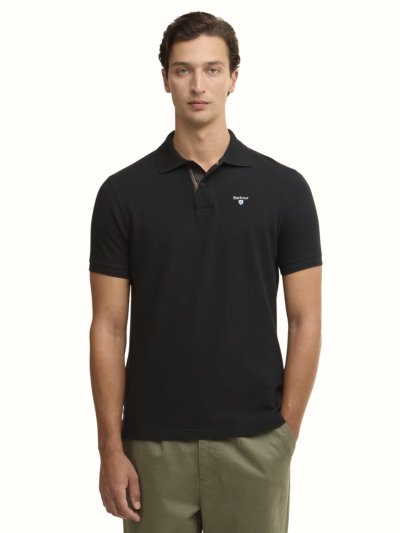 BARBOUR TARTAN PIQUE POLO SHIRT
