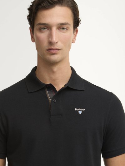 BARBOUR TARTAN PIQUE POLO SHIRT