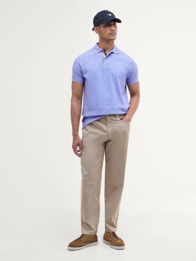 BARBOUR TARTAN PIQUE POLO SHIRT