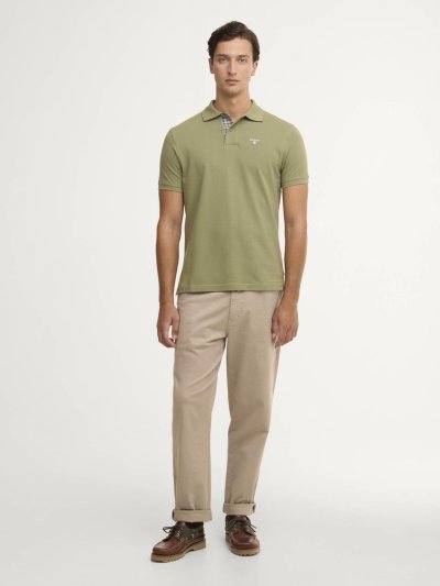 BARBOUR TARTAN PIQUE POLO SHIRT