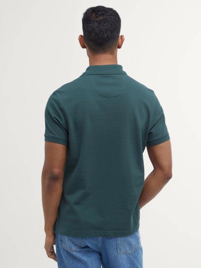 BARBOUR TARTAN PIQUE POLO SHIRT