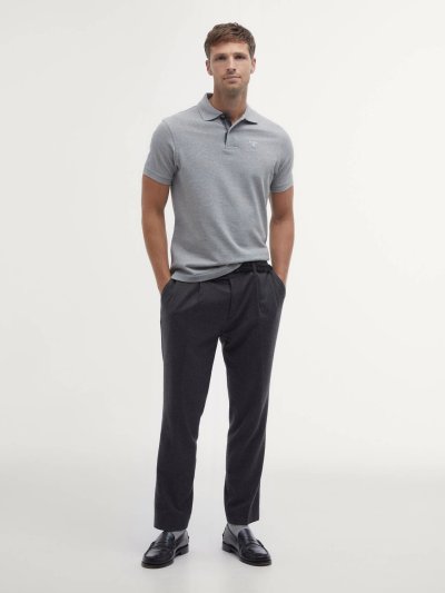 BARBOUR TARTAN PIQUE POLO SHIRT