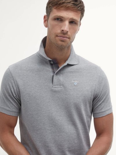 BARBOUR TARTAN PIQUE POLO SHIRT