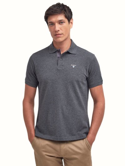 BARBOUR TARTAN PIQUE POLO SHIRT