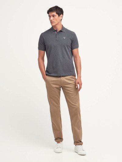 BARBOUR TARTAN PIQUE POLO SHIRT