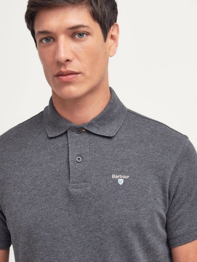 BARBOUR TARTAN PIQUE POLO SHIRT