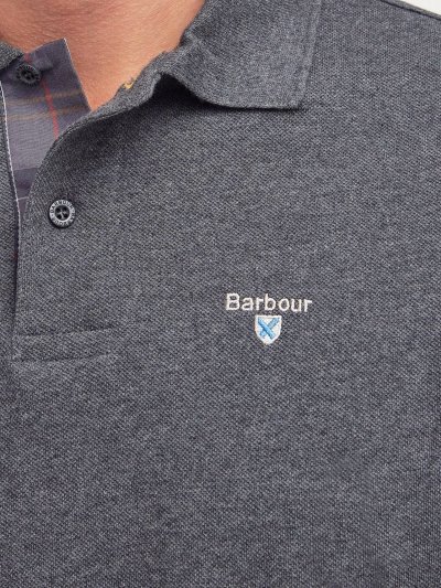 BARBOUR TARTAN PIQUE POLO SHIRT