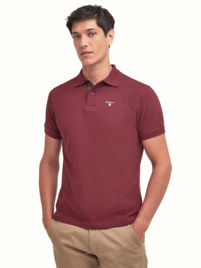 BARBOUR TARTAN PIQUE POLO SHIRT