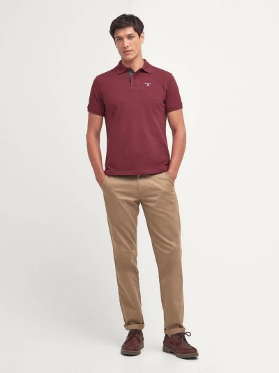BARBOUR TARTAN PIQUE POLO SHIRT